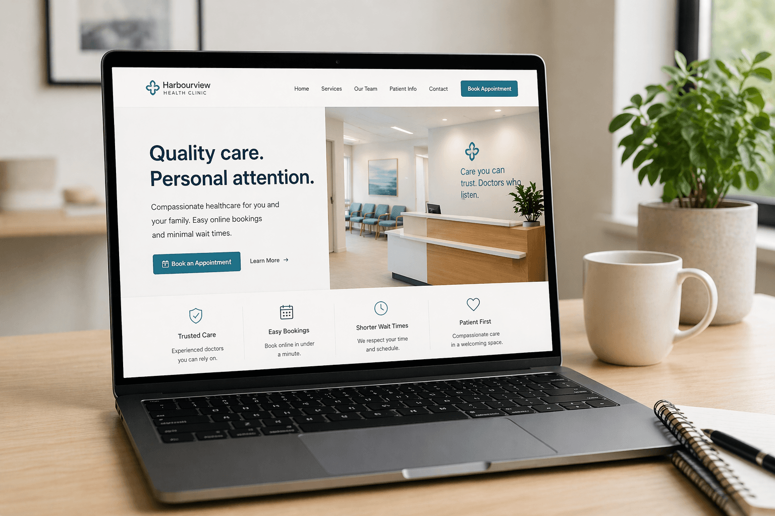 How a Clinic Website Improved Bookings with Better Structure and Trust