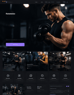 VitalFit template preview